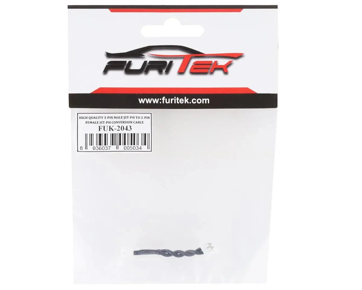 Furitek 3 Pin Male Jst-Ph To 2 Pin Female Jst-Ph Adapter Cable 2