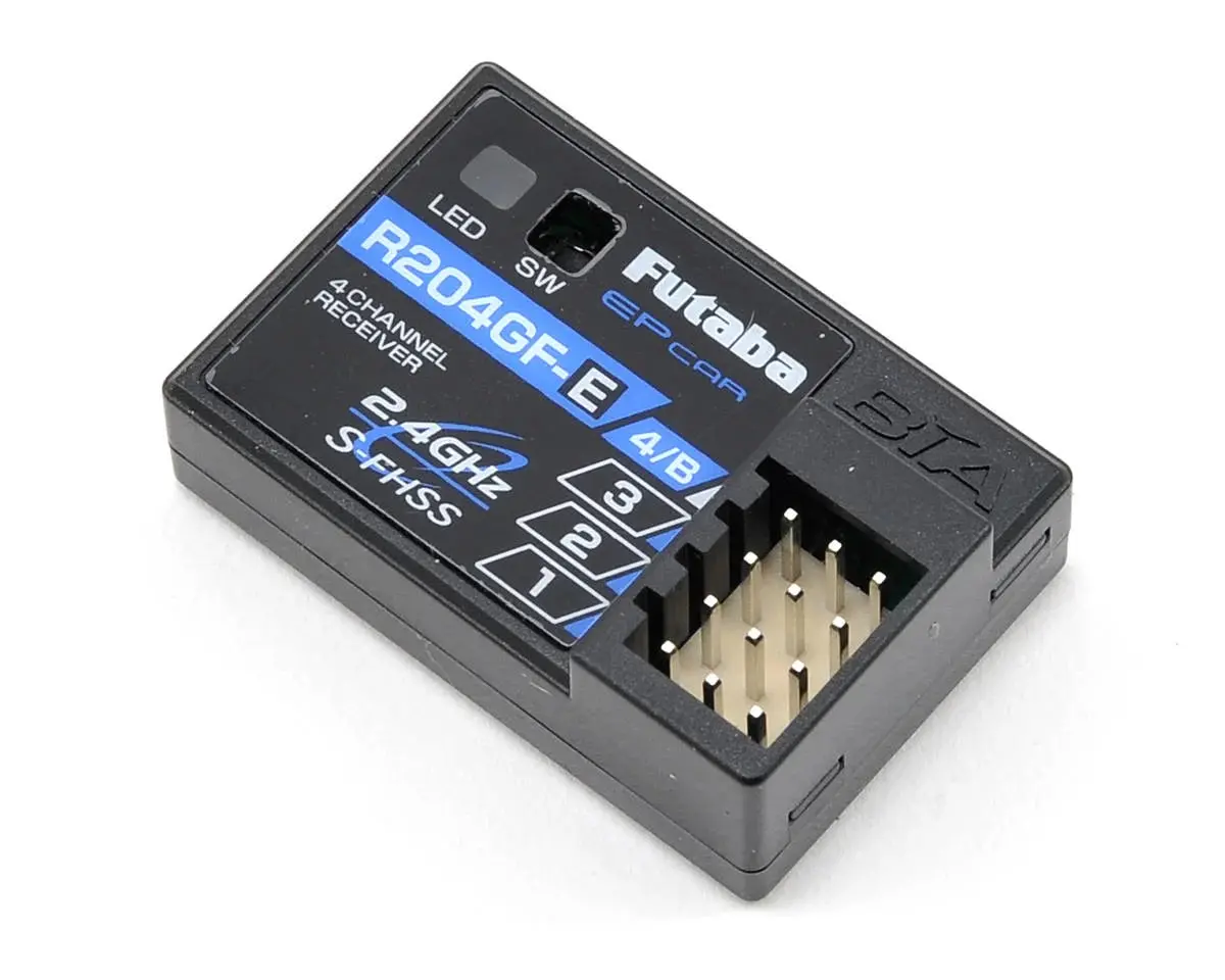 Futaba R204gf-E S-Fhss High Voltage 4-Channel 2.4Ghz Micro Receiver - Fut01102202-3 1