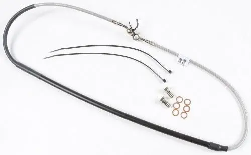 Galfer Stainless Steel Brake Line Kit - Front - Fk003d344cr - 1998-2023 Yamaha Yz125, Yz250 2