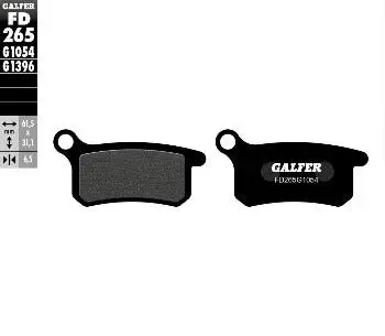 Galfer Usa - Organic Brake Pads Front Or Rear - Fd265g1054 - Gas Gas Mc 65, Husqvarna Tc 65, Ktm 65 Sx 1