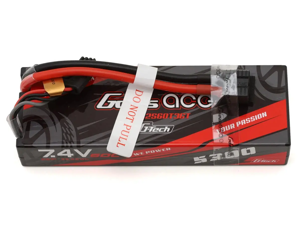 Gens Ace G-Tech Smart 2S Lipo Battery 60C (7.4V/5300Mah) - Gea532s60t3gt 1