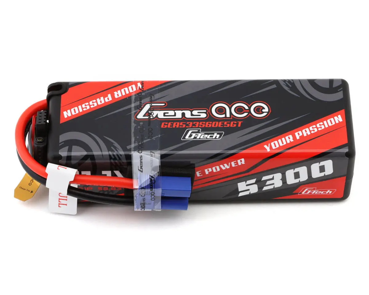 Gens Ace G-Tech Smart 3S Lipo Battery 60C (11.1V/5300Mah) W/Ec5 Connector 1