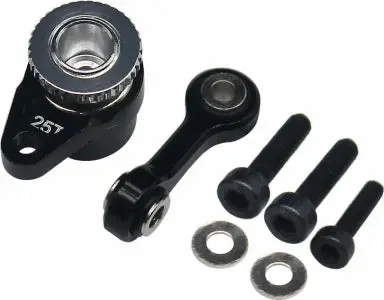 Hot Racing 25T Reefs Aluminum Steering Horn (Arm) For The Arrma 1/18 Grom 1