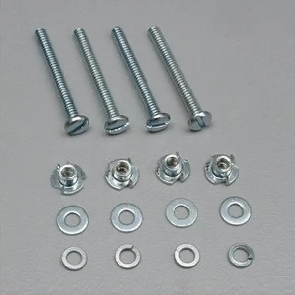 Dubro Mount Bolt/Nuts 6-32 (4) (Dub128) 1