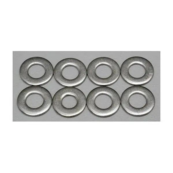 Dubro Stainless Steel Flat Washer #8 (8) (Dub3111) 1
