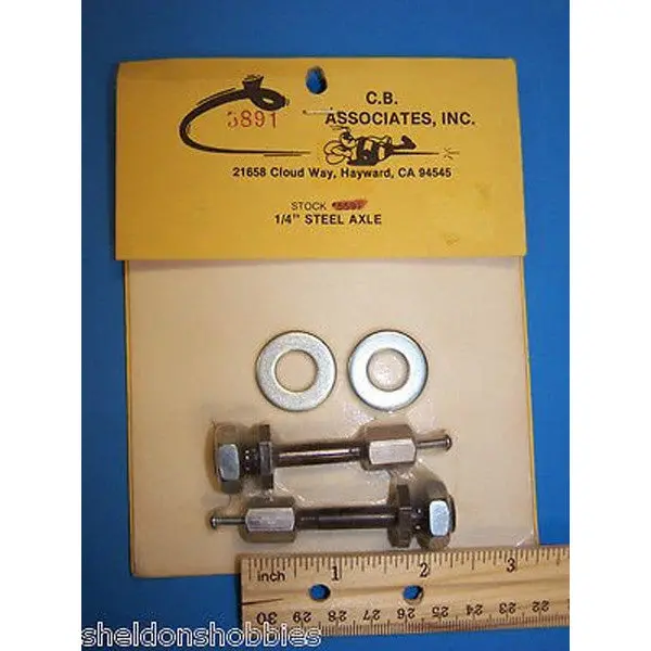Tatone 1/4 Axle Assembly 1-1/4 Short 2 Each #5891 1