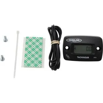 Hardline Hour Meter - Hr-8061-2 - Hour/Tach Meter With Log Book 1