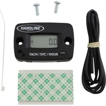 Hardline Hour Meter - Hr-8067-2 - Resettable Hour Meter/Tachometer 1