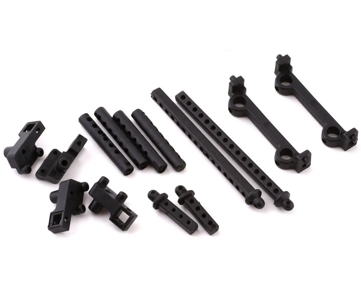 Hobbyplus Cr18p/Cr24 Body Post & Bumper Mount Set 1