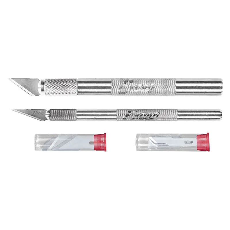 Hobby Knife Set:K1 & K2 With 10 Blades 1