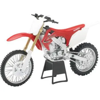 Honda Crf250r Dirt Bike - 1:12 Scale - Red/White/Black - New Ray Toys 1