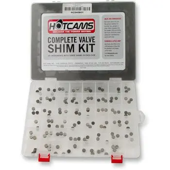 Hot Cams - Hcshim02 - Complete Valve Shim Kit 2008-2018 Yamaha Yz450f, Wr450f, And Yfz450 1