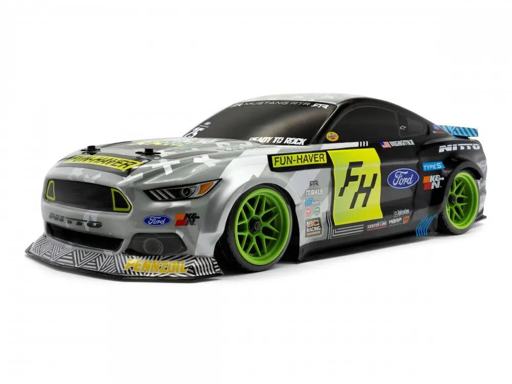 Rs4 Sport 3 Drift Vgjr Fun Haver Ford Mustang, V2, Ready To Run With Battery & Charger 1