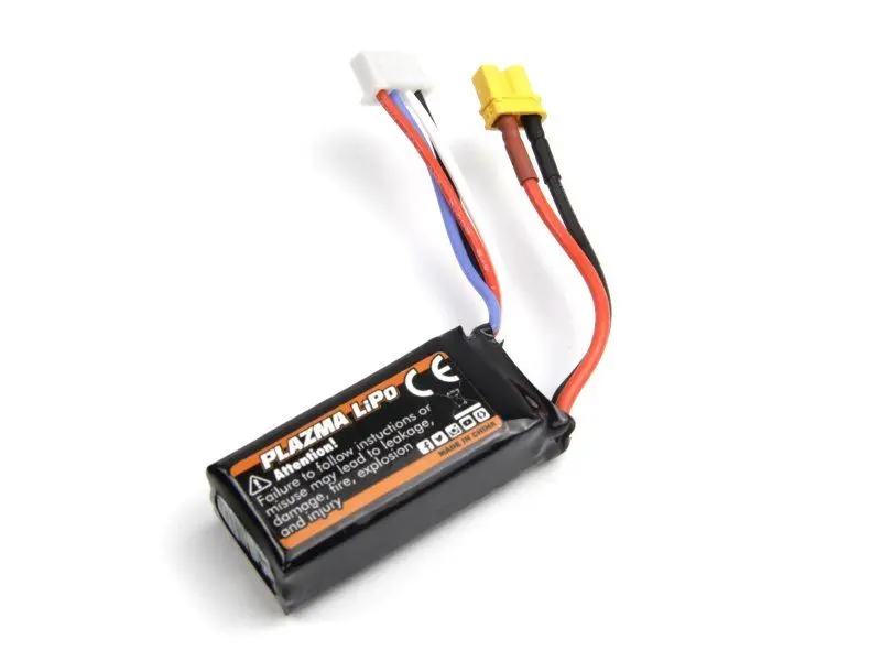 Plazma 11.1V 360Mah 10C Lipo Battery Pack 1