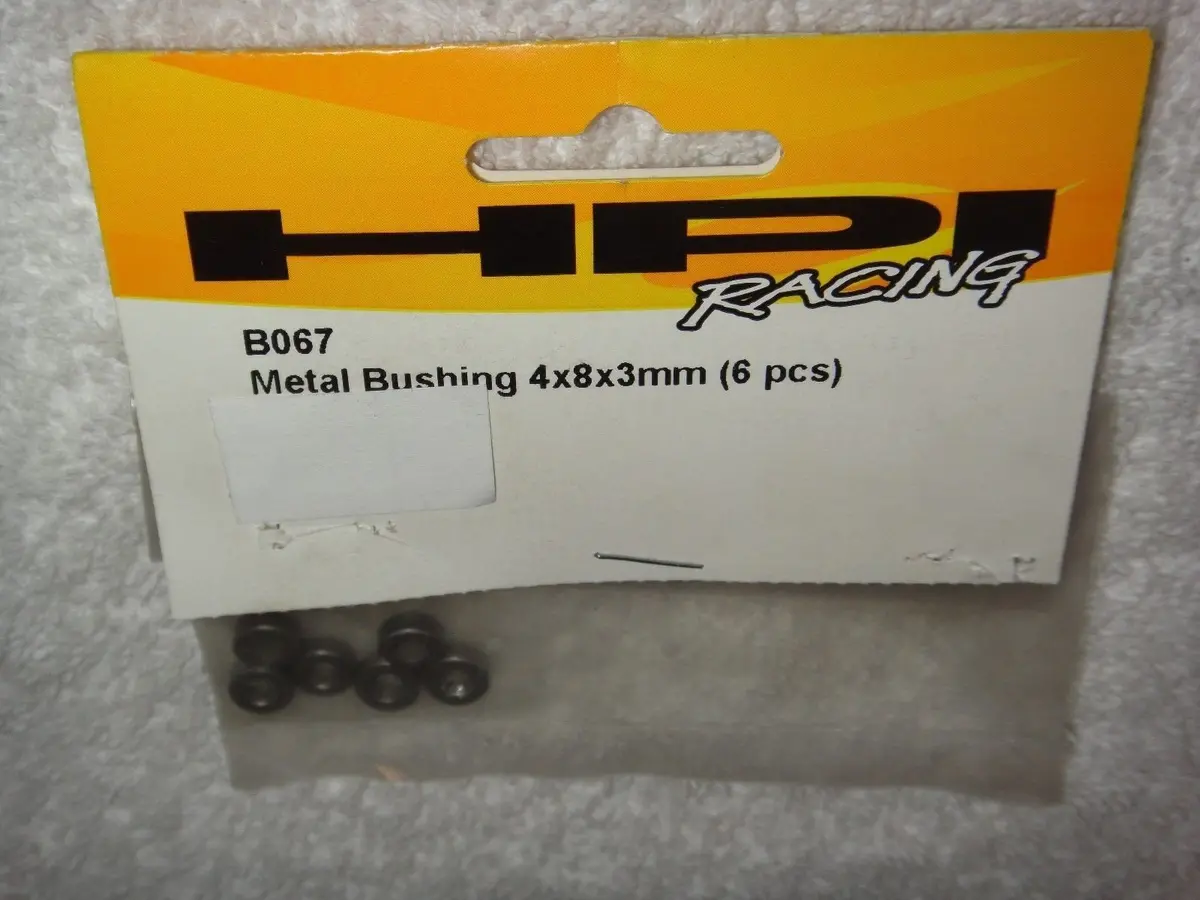 Hpi B067 Metal Bushing 4X8x3mm (6) 1