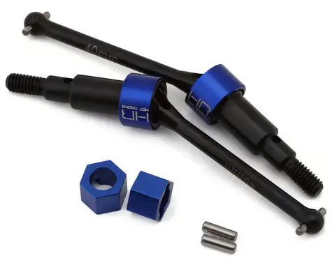 Hot Racing Losi Nascar/Mojave Grom Rear Steel Cvd Axle Set 1
