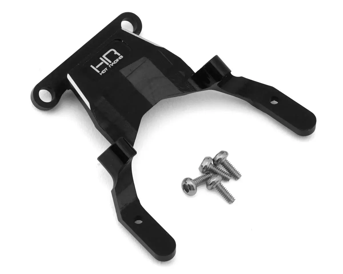 Hot Racing Losi Micro-B Aluminum Front Bulkhead Brace (Black) 1