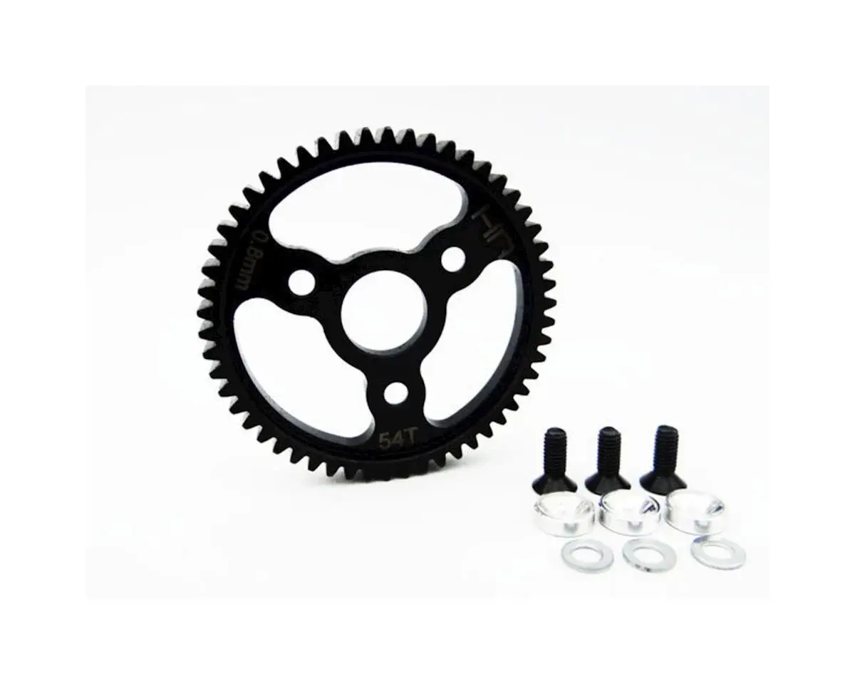 Hot Racing Traxxas 32P Steel Spur Gear (Silver) (54T) - Hrasjt254 1