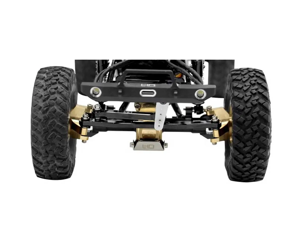 Hot Racing Black Aluminum Fix Link Steering Rod Scx24 2
