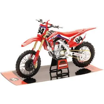 Hrc Team Honda Race Bike - Ken Roczen - 1:12 Scale - Red/Black - New Ray Toys 1