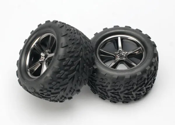 T&W Gemini Blk Chrm/Talon Tire 1