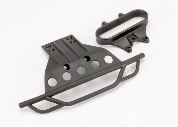 Traxxas Bumper Front /Mount Black - Tra5835 1