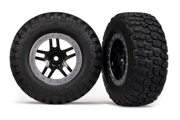T&W Ss Blk Stn,Chrm/Bfg Mt R 1