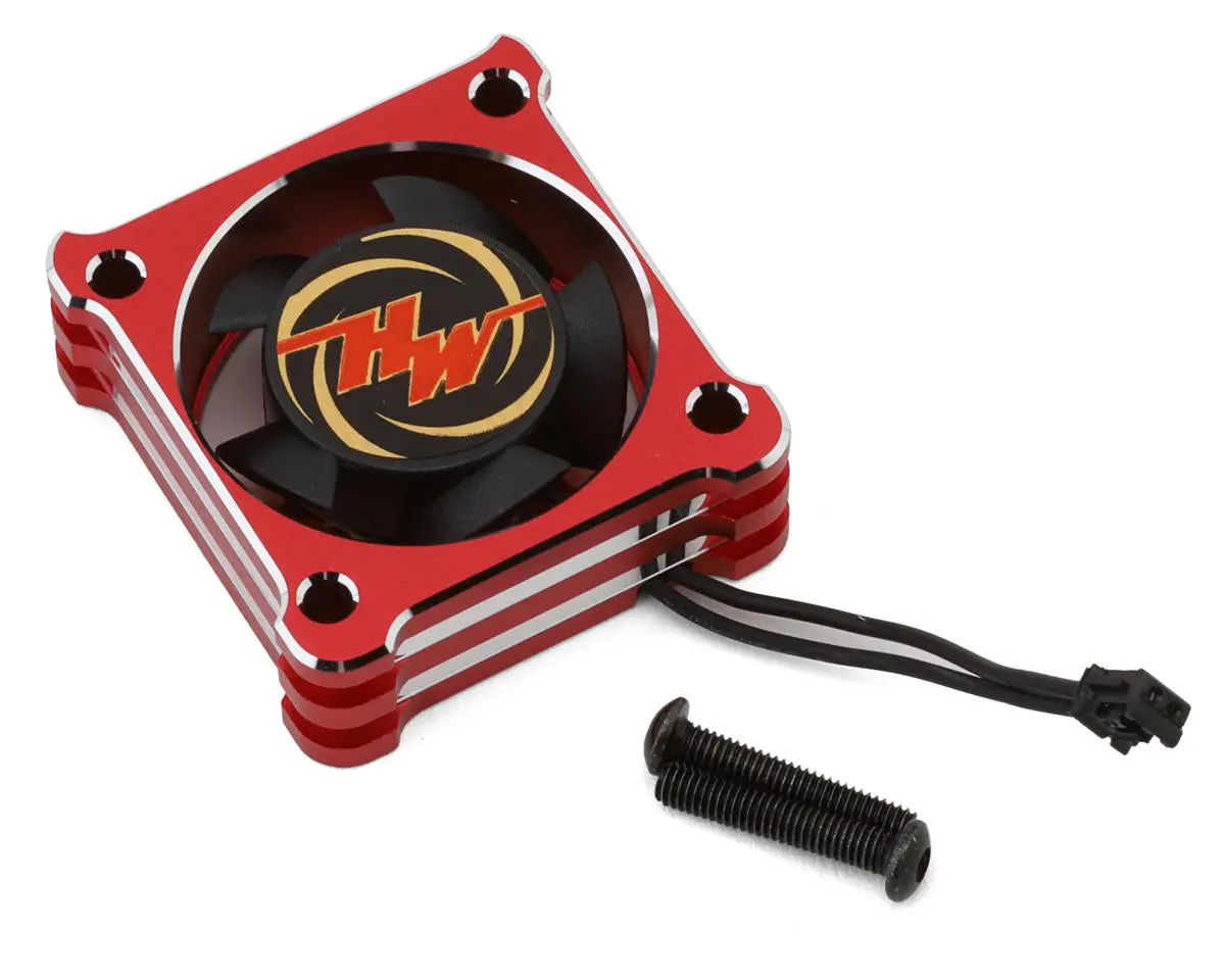 Hobbywing Xd10 3010Bh Aluminum Cooling Fan (Red) 1