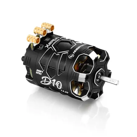 Hobbywing Xerun D10 Brushless Drift Motor 13.5T 2900Kv Stealth Edition (Black) - Hwi30401137 1