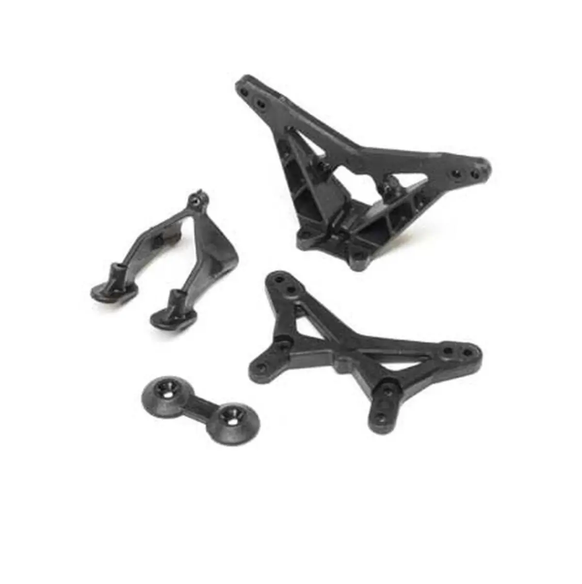 Fr/Rr Shock Tower Wing Stay: Mini-T 2.0, Mini-B 1