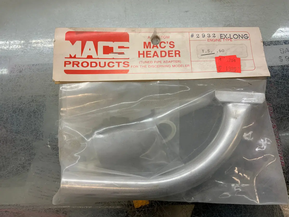 Macs Header 2932 Y.S.  .60 1