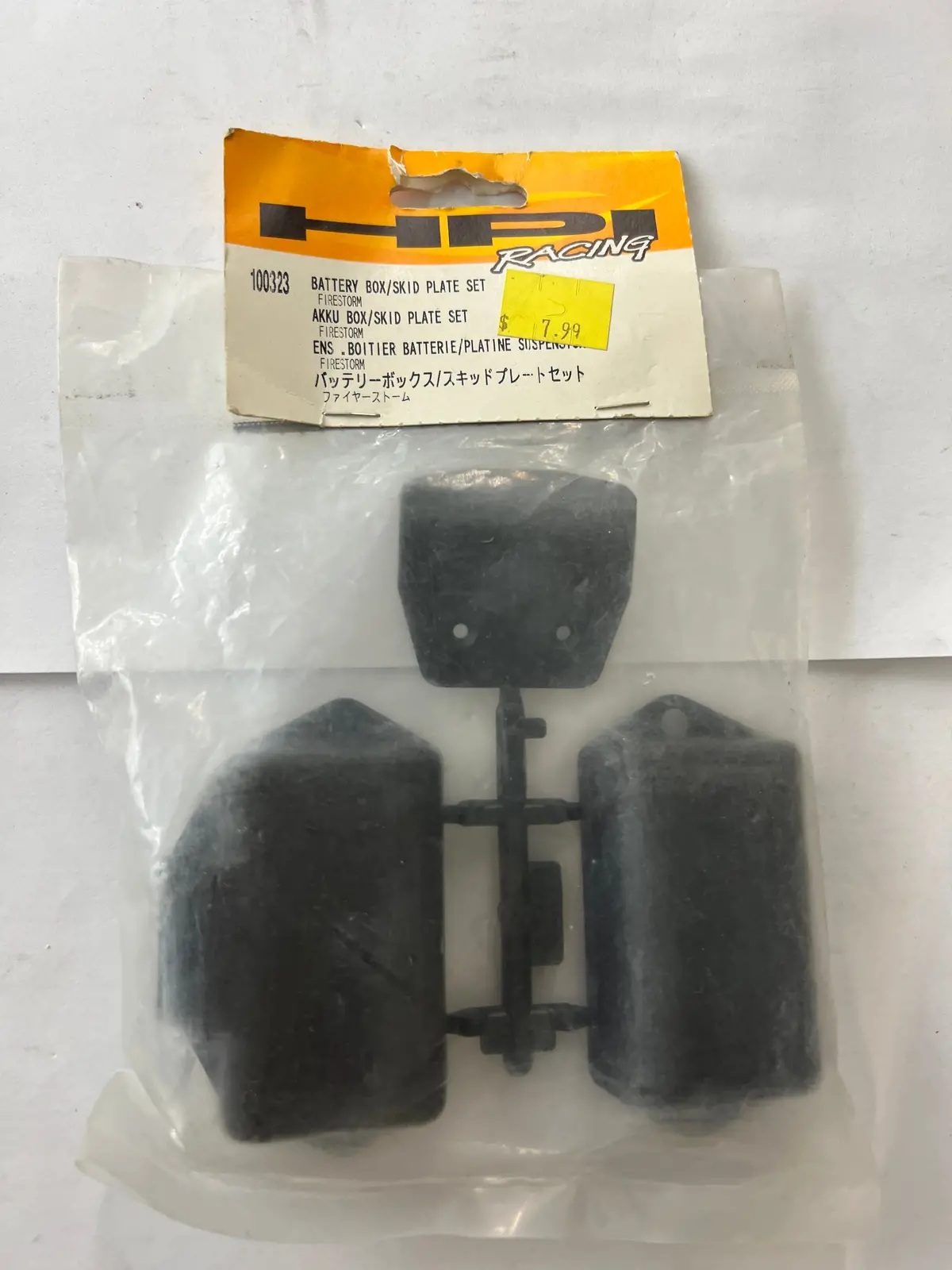Hpi Racing 100323 Battery Box/Gear Set Skid Place Set 1