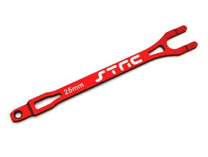 Aluminum Pro Racing Battery Strap, Red, For Traxxas Slash 1
