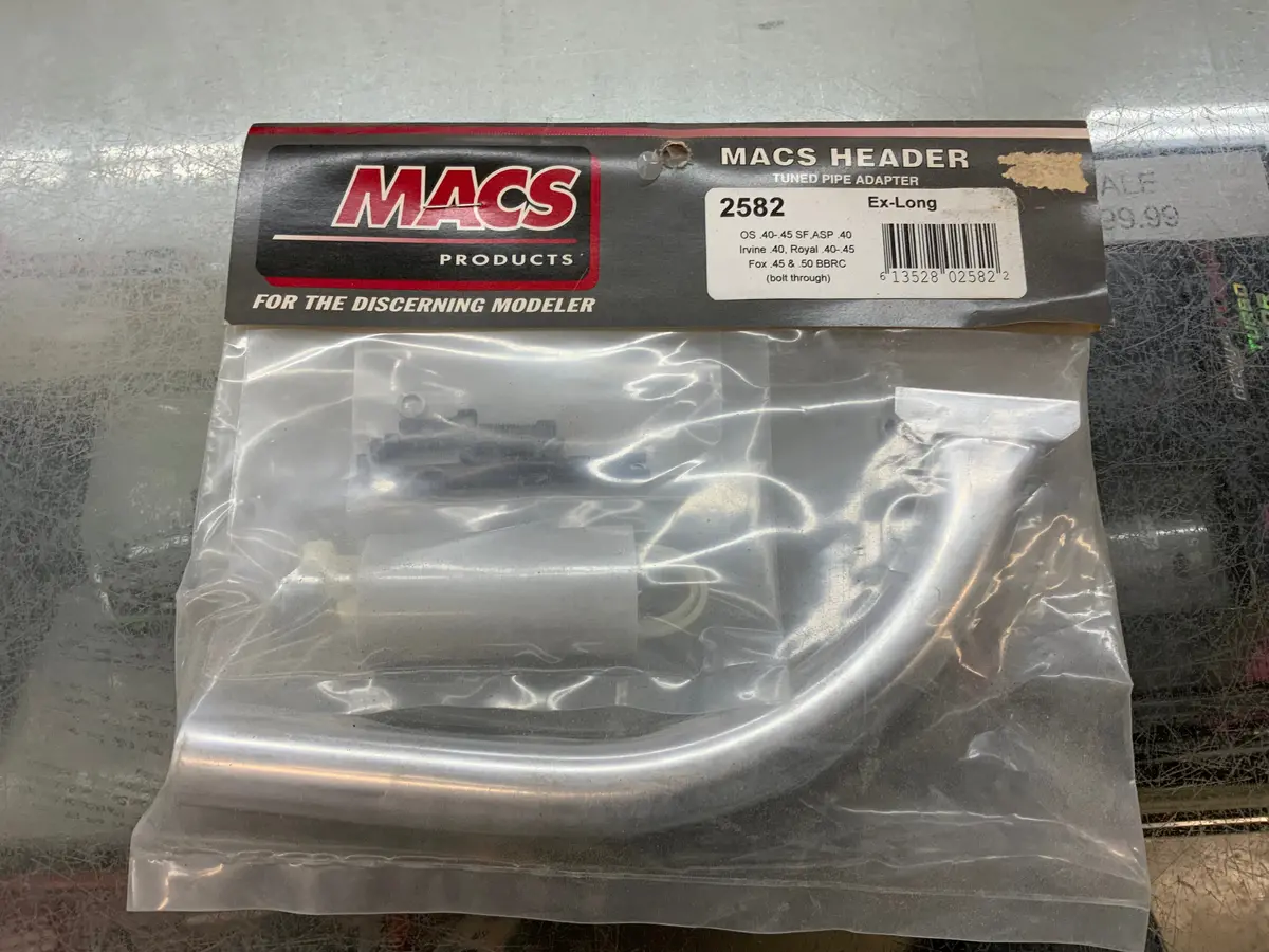 Macs Header 2582 Os .40-.45 Sf ,Asp .40 1