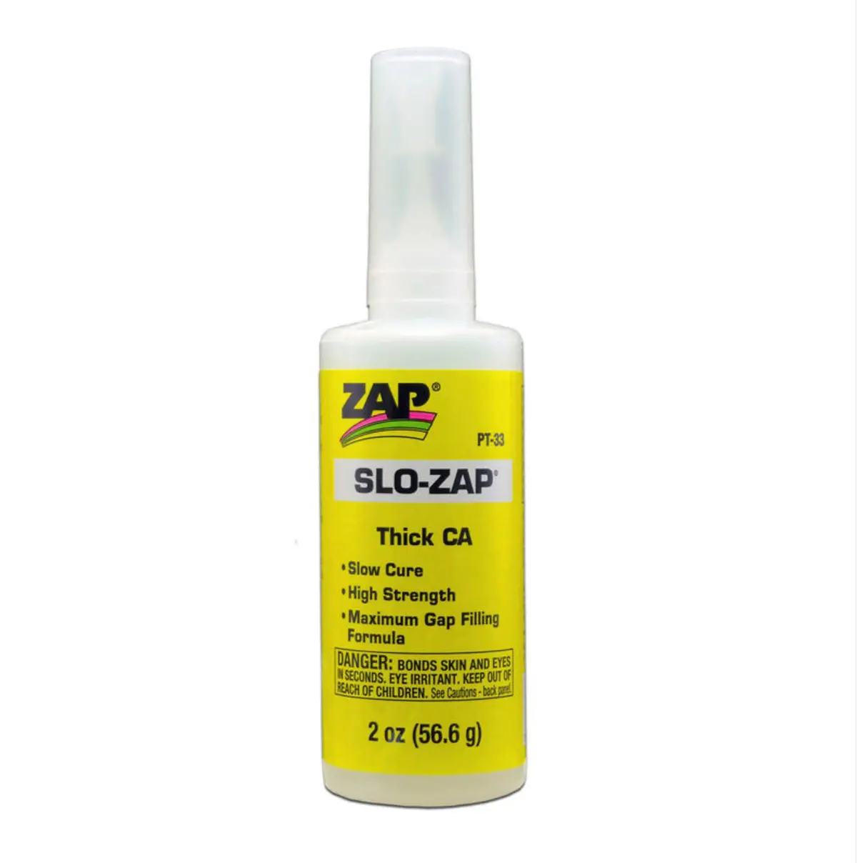 Slo-Zap Thick Ca Glue, 2 Oz 1