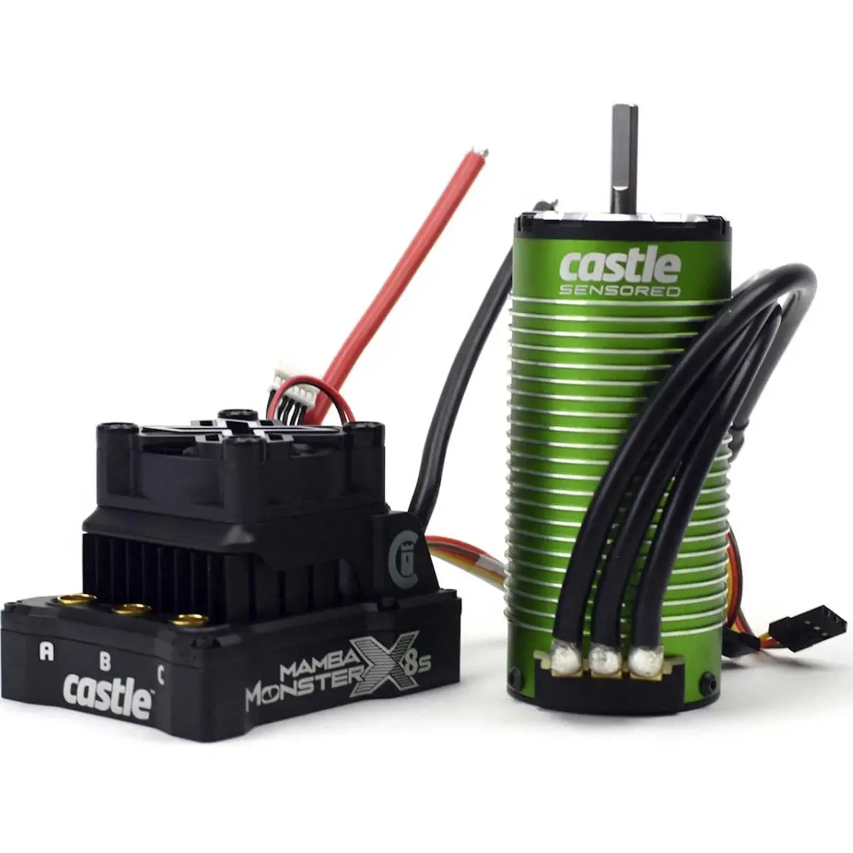 1/6 Mamba Monster X Brushless Esc / 1520-1650Kv Sensored Motor Combo 1