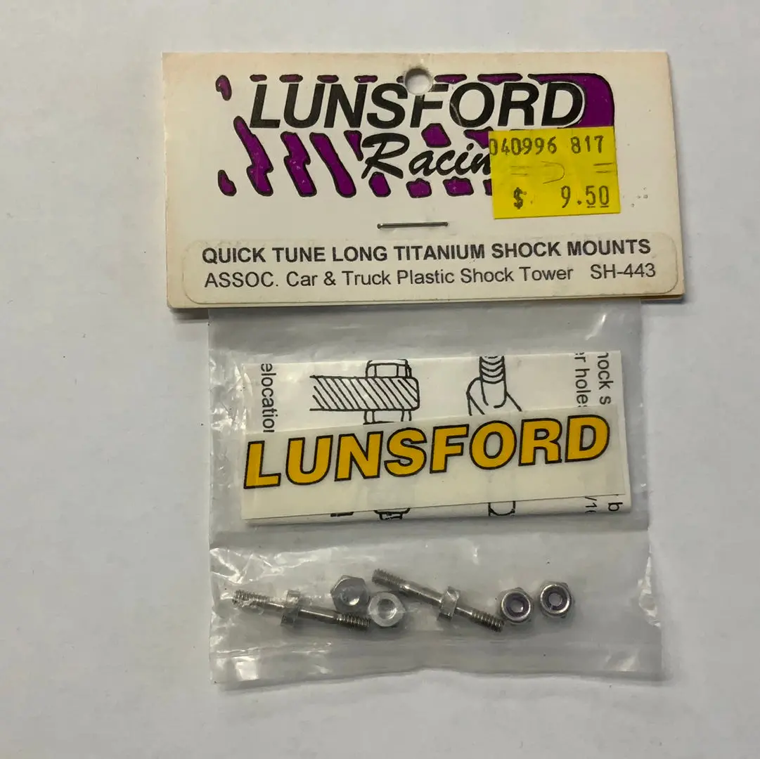 Lunsford Racing Titanium Products #Sh-443 1