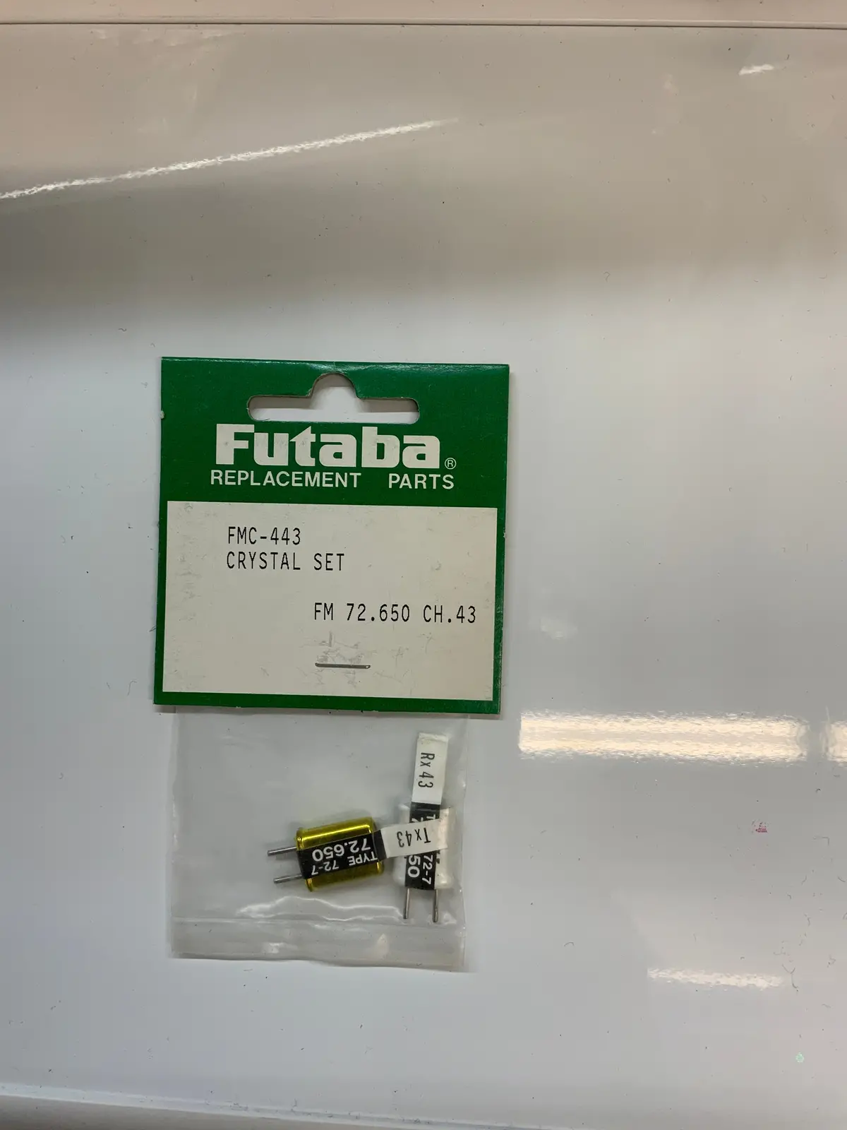 Futaba(Fm 72.650)Crystal Set Chanel 43 #Fmc-443 1
