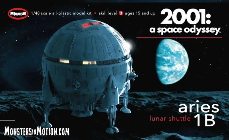 Aries 1B Lunar Shuttle 1/48 1