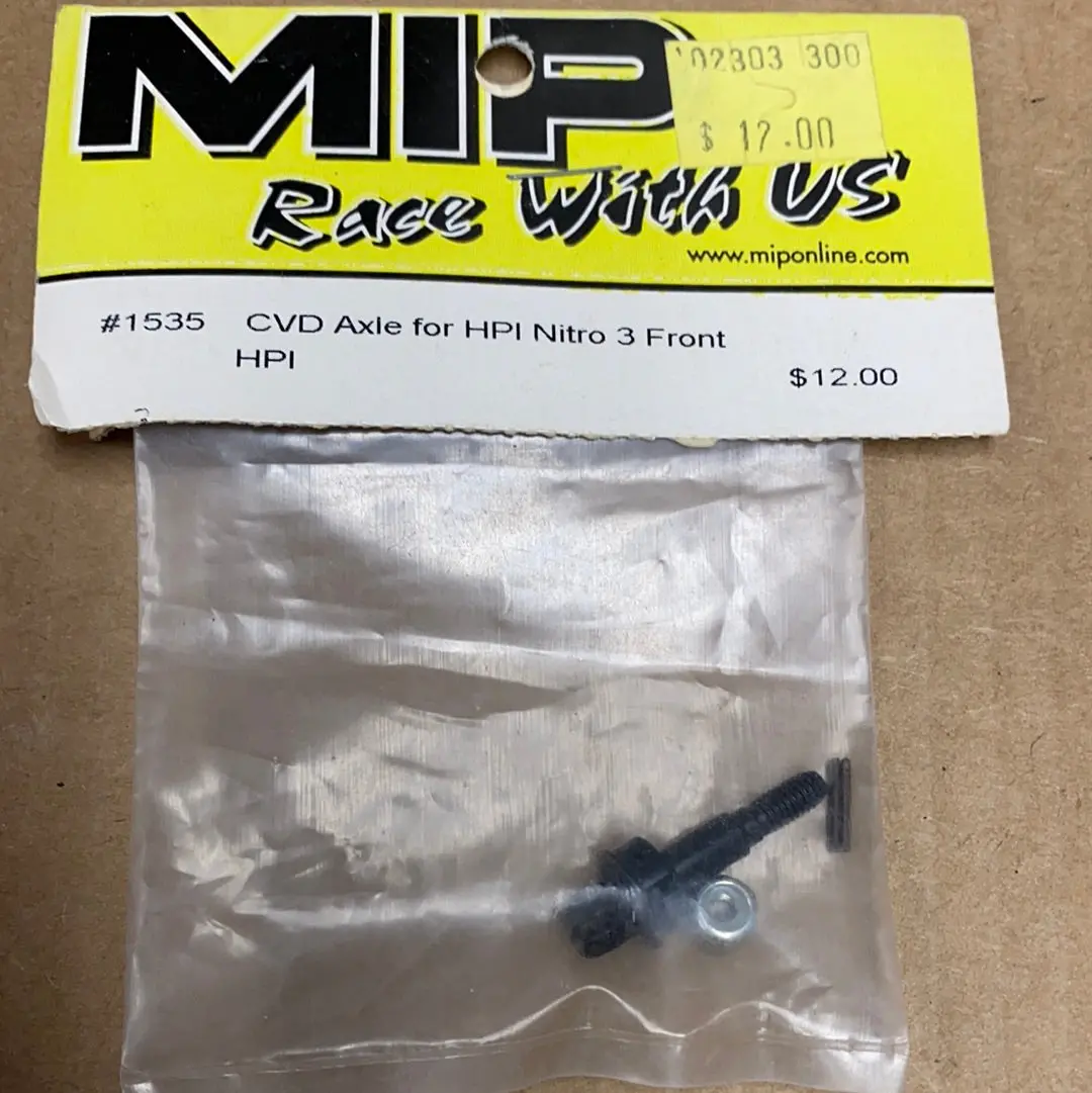 Mip 1535 Cvd Axle For Hpi Nitro 3 Front 1