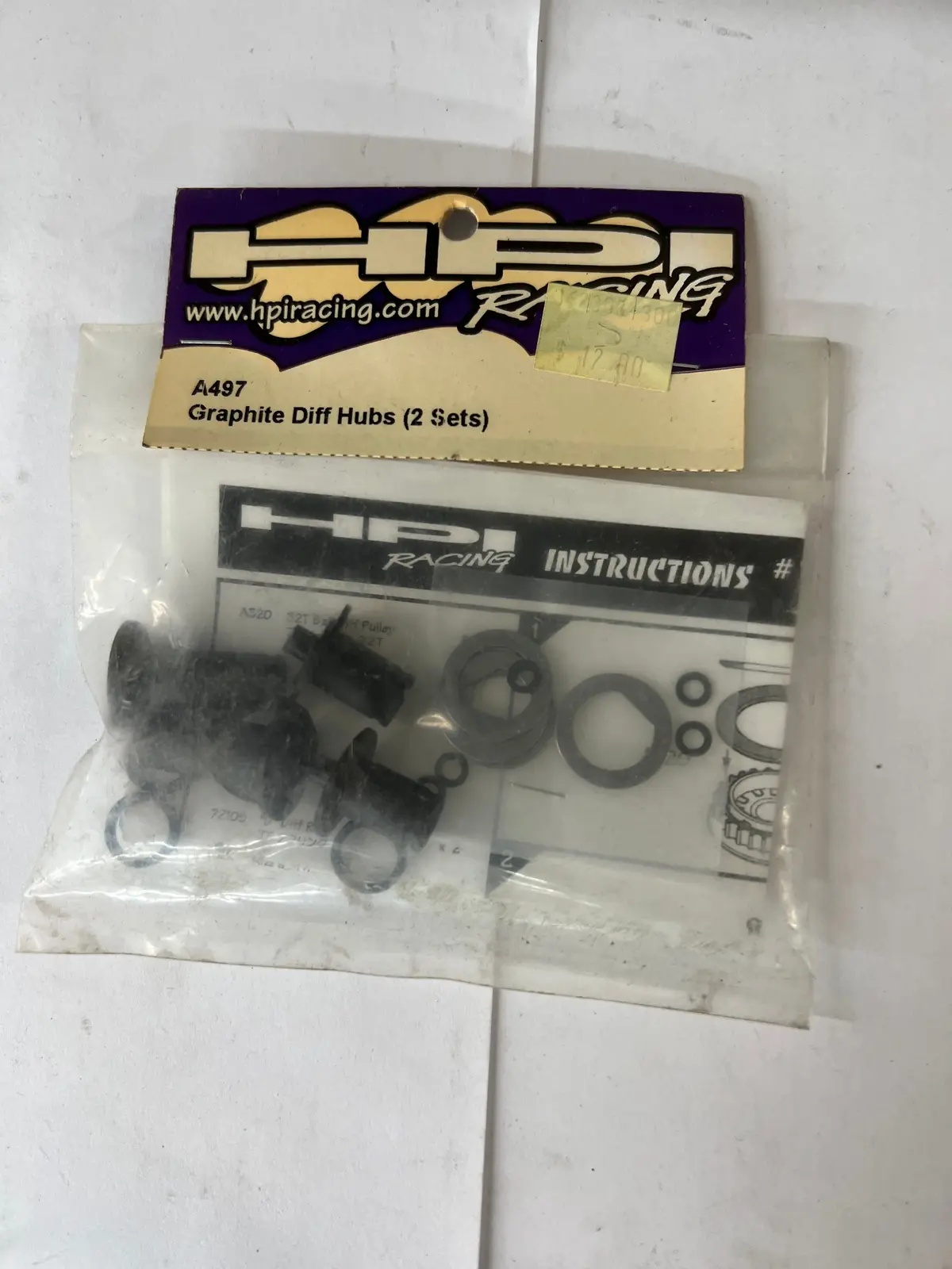 Hpi Racing A497 Graphite Diff Hubs (2 Sets) 1