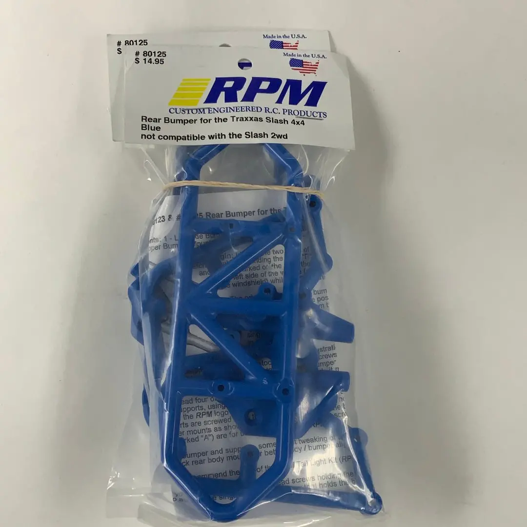 Rpm Rear Bumper Slash 4X4 1