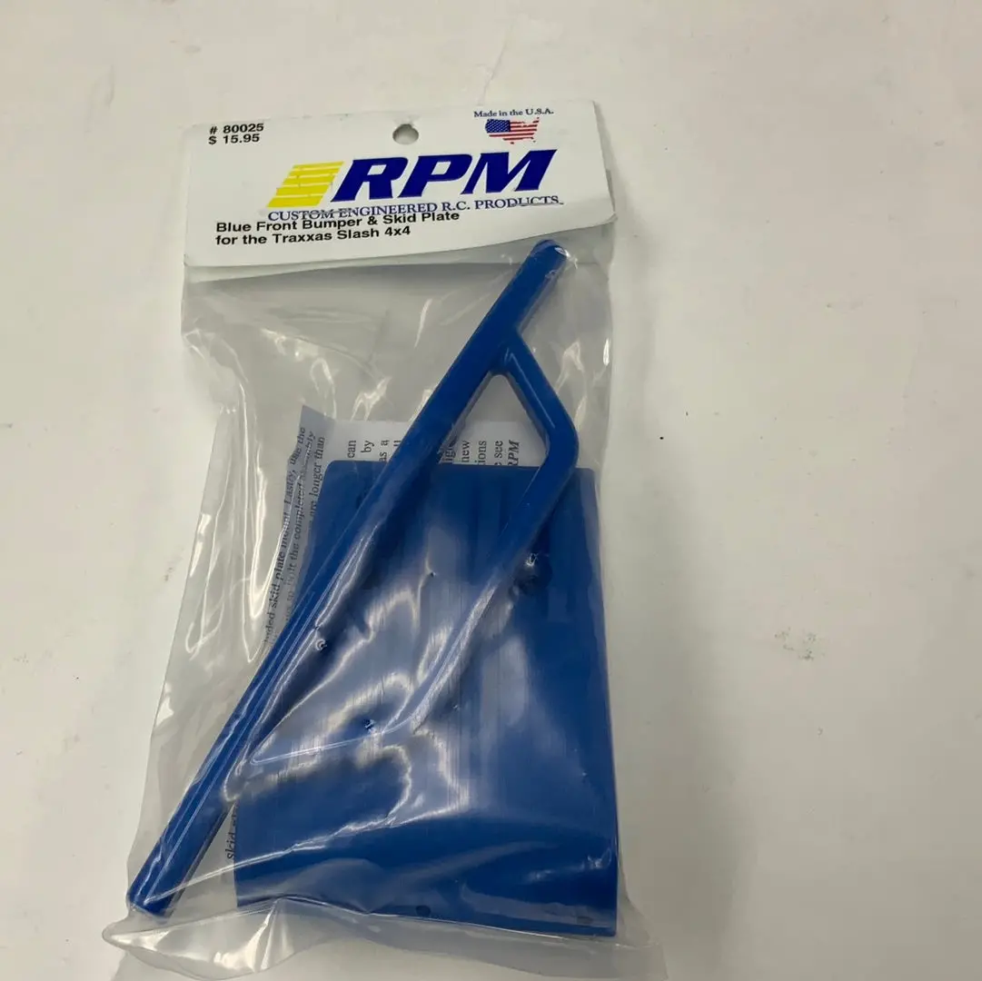 Rpm Blue Front Bumper & Skid Plate 1