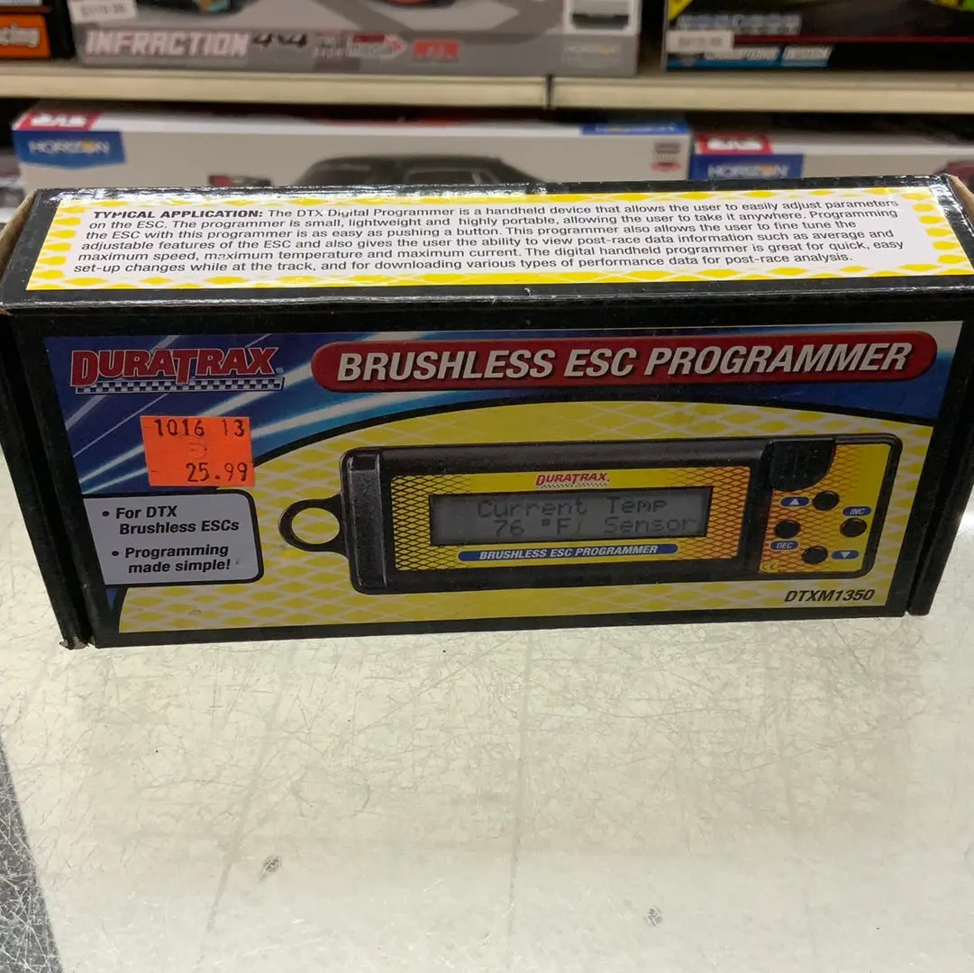 Duratrax Brushless Esc Programmer 1