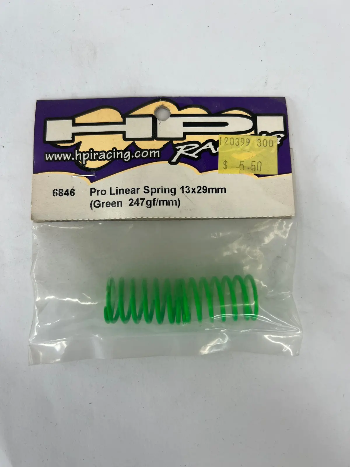 Hpi Racing #6846 Pro Linear Spring 13X29mm (Green 247Gf/Mm) 1