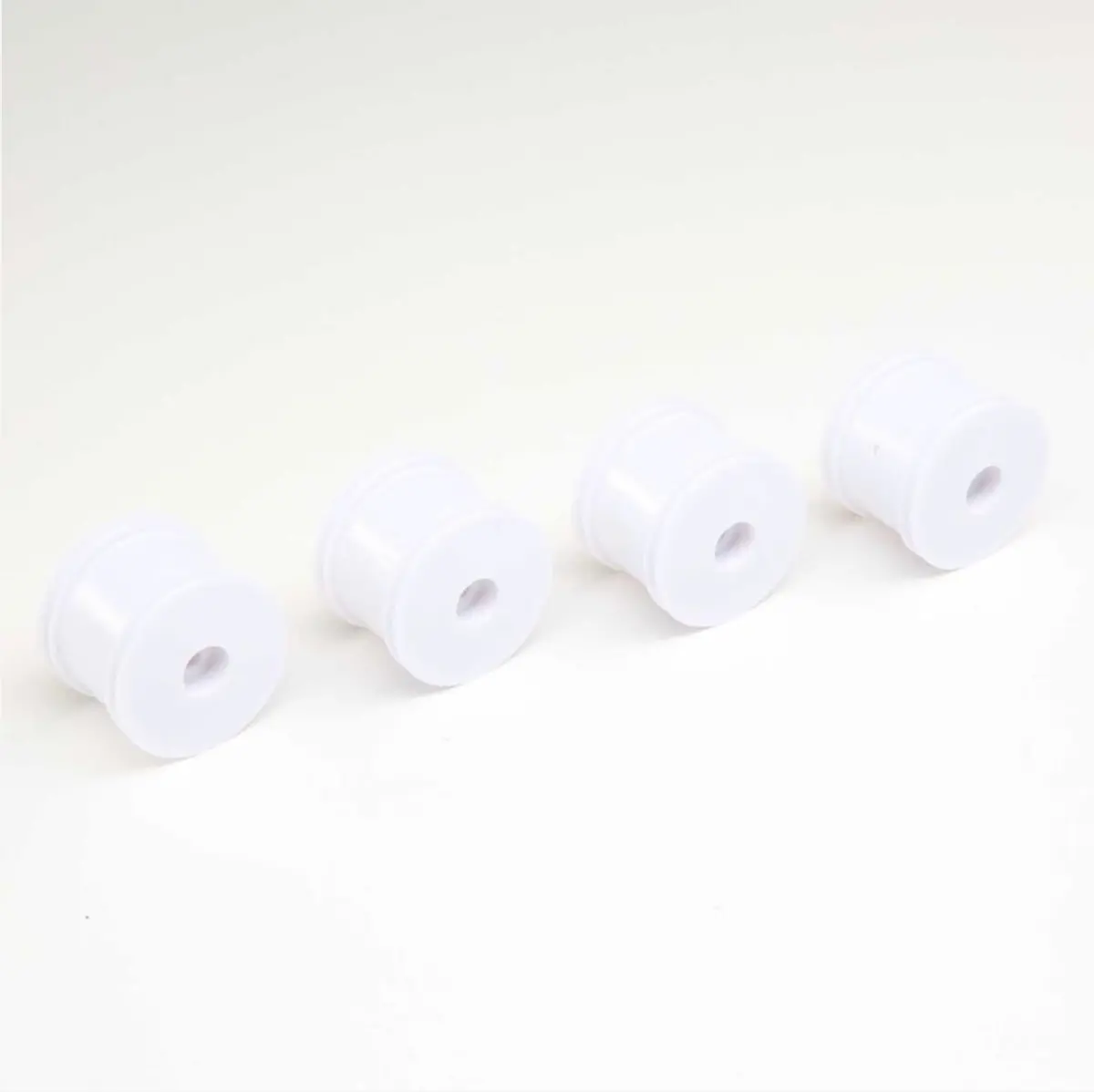 Fr/Rr Wheel, White (4): Mini-T 2.0 1