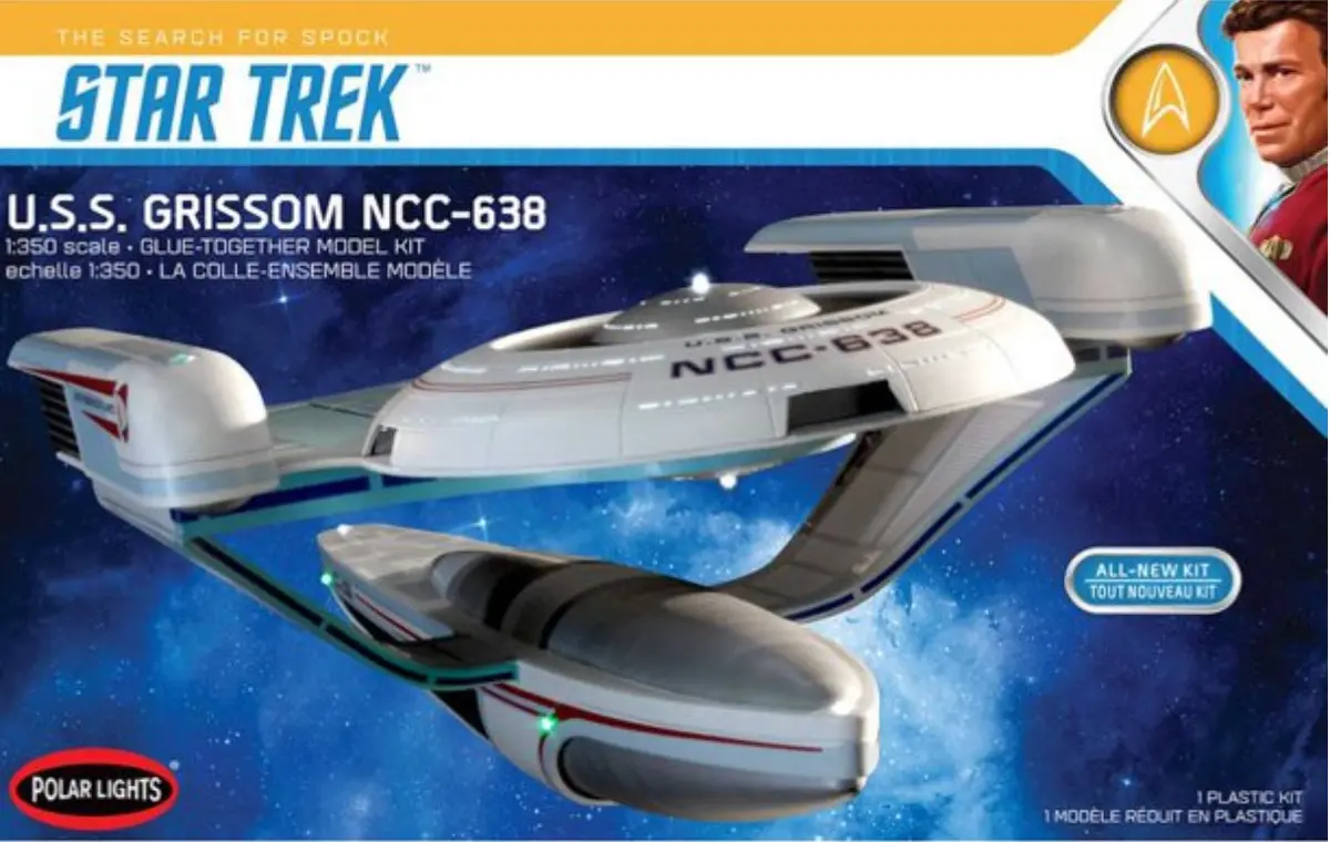 Polar Lights 1/350 Star Trek U.S.S. Grissom, Pll991m 1