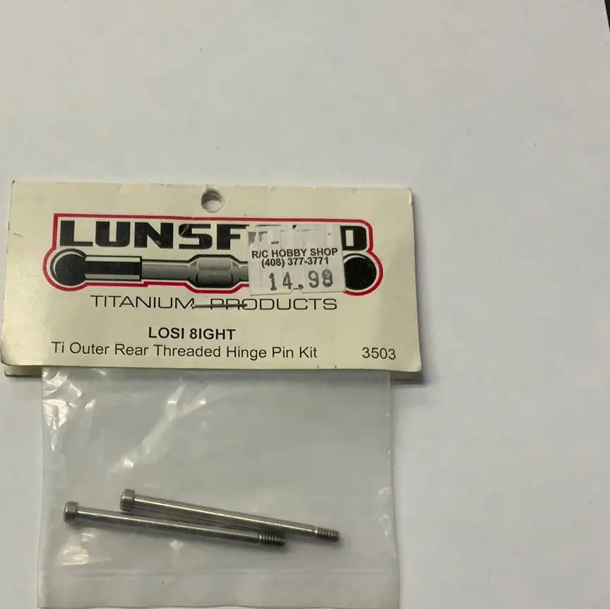 Lunsford Racing Titanium Products #3503 1