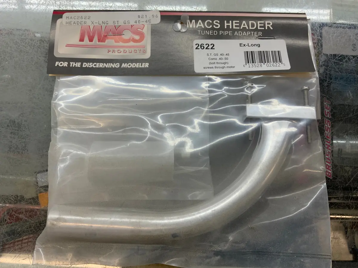 Macs Header 2622 S.T. Gs .40-.45 1