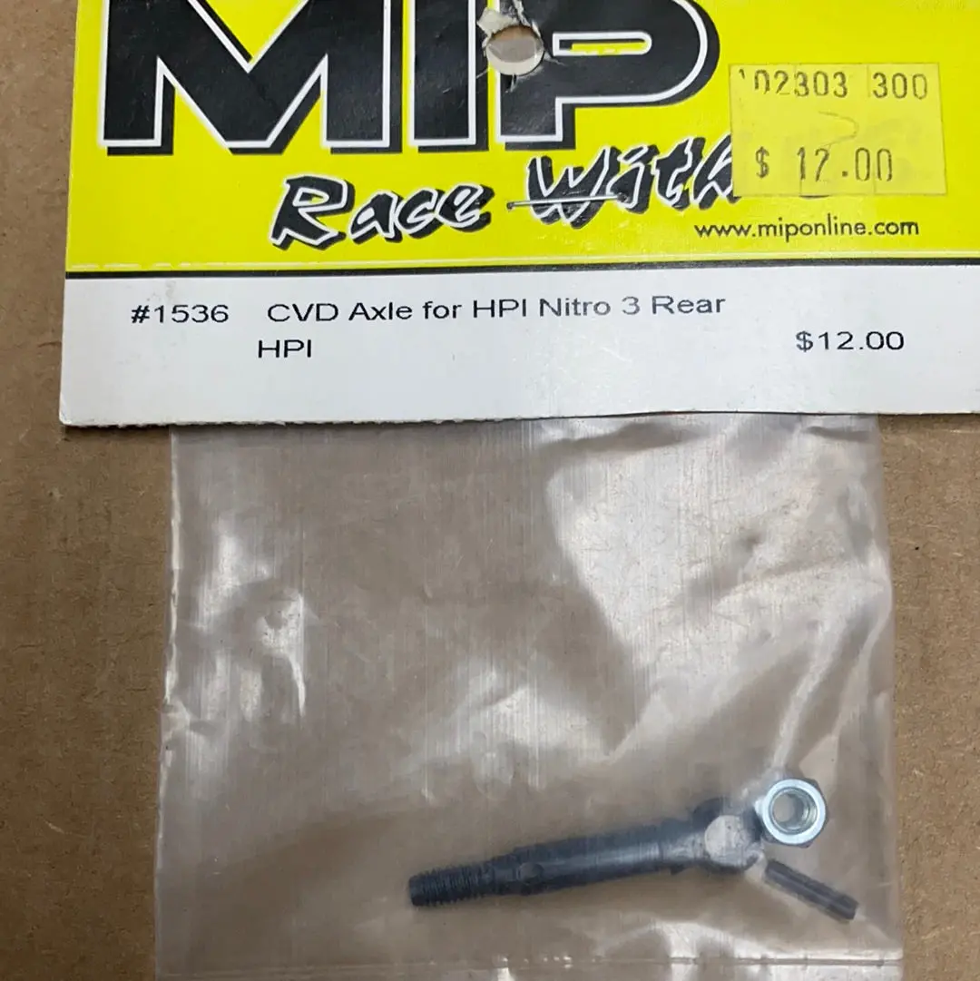 Mip 1536 Cvd Axle For Hpi Nitro 3 Rear 1